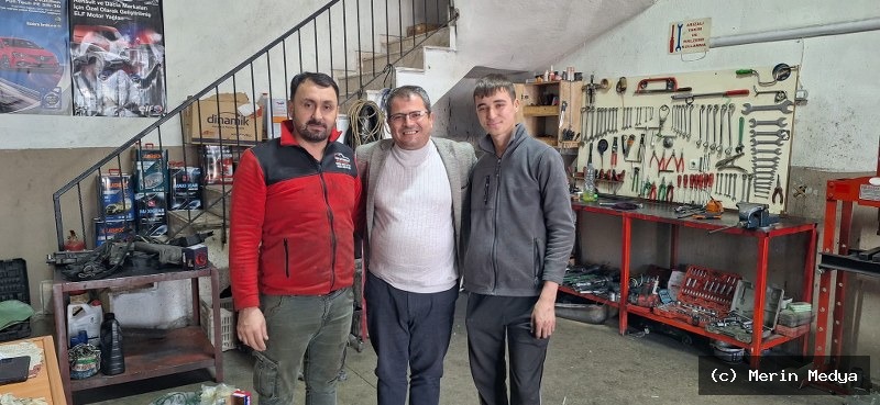 Başkan Mehmet Arıç'tan Sanayi Esnafına Ziyaret